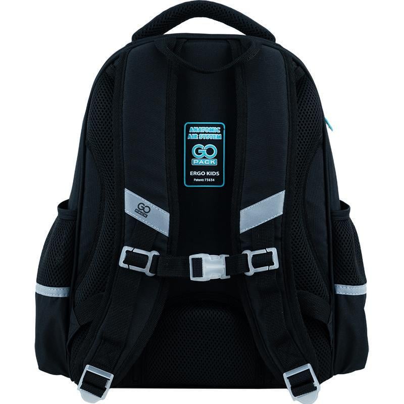 Рюкзак напівкаркасний GoPack EducationCyber Sport 38x28x13 см 15 л Чорний (GO24-165M-5) - фото 5