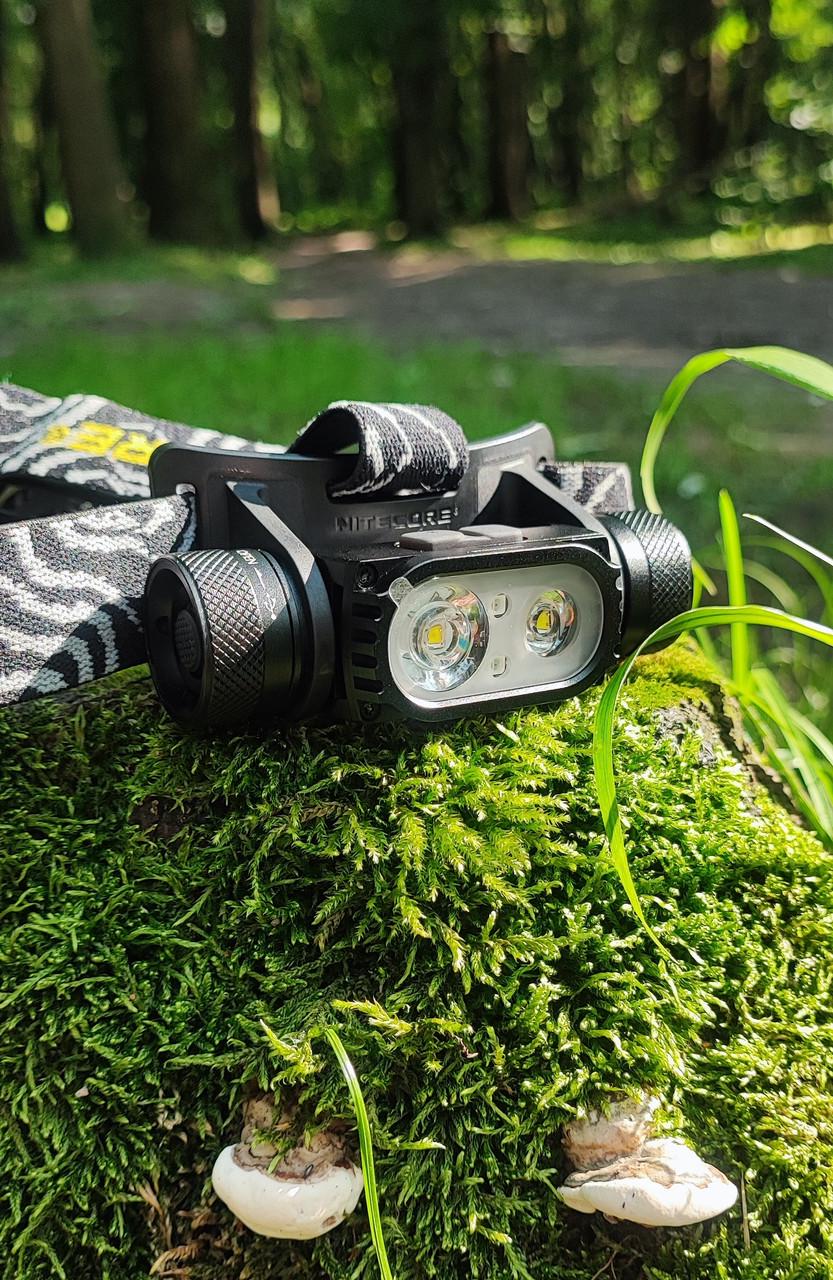 Ліхтар налобний Nitecore HC68 USB Type-C з електронним фокусуванням (010206) - фото 2 Ліхтар налобний Nitecore HC68 USB Type-C з електронним фокусуванням (010206) - фото 2