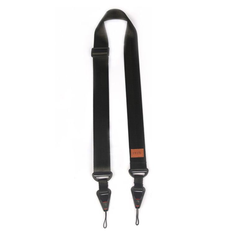 Ремінь швидкознімний плечовий для камери/фотографа на шию регульований Чорний (IBX010B)