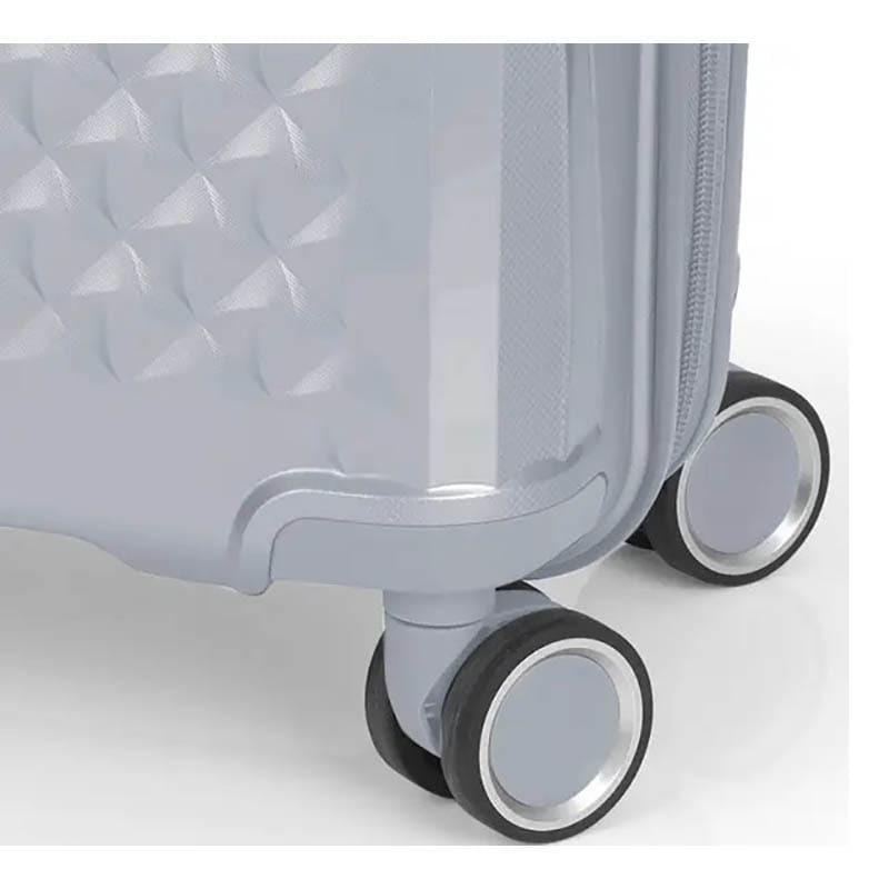 Чемодан на 4-х колесах Gabol Queens L 109/120 л Plata (931362) - фото 6