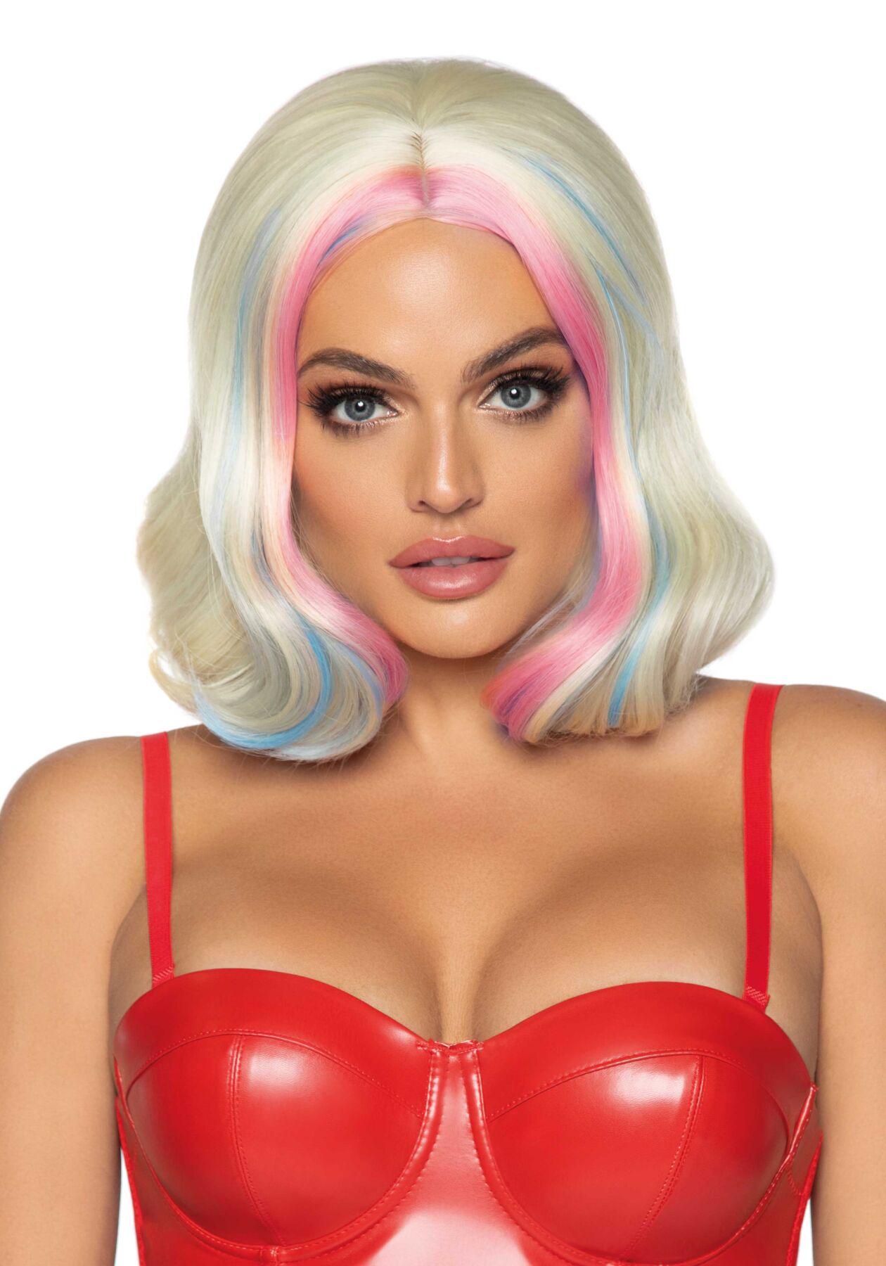 Парик Харли Квинн Leg Avenue Harley wavy bob wig 36 см (SO7943)