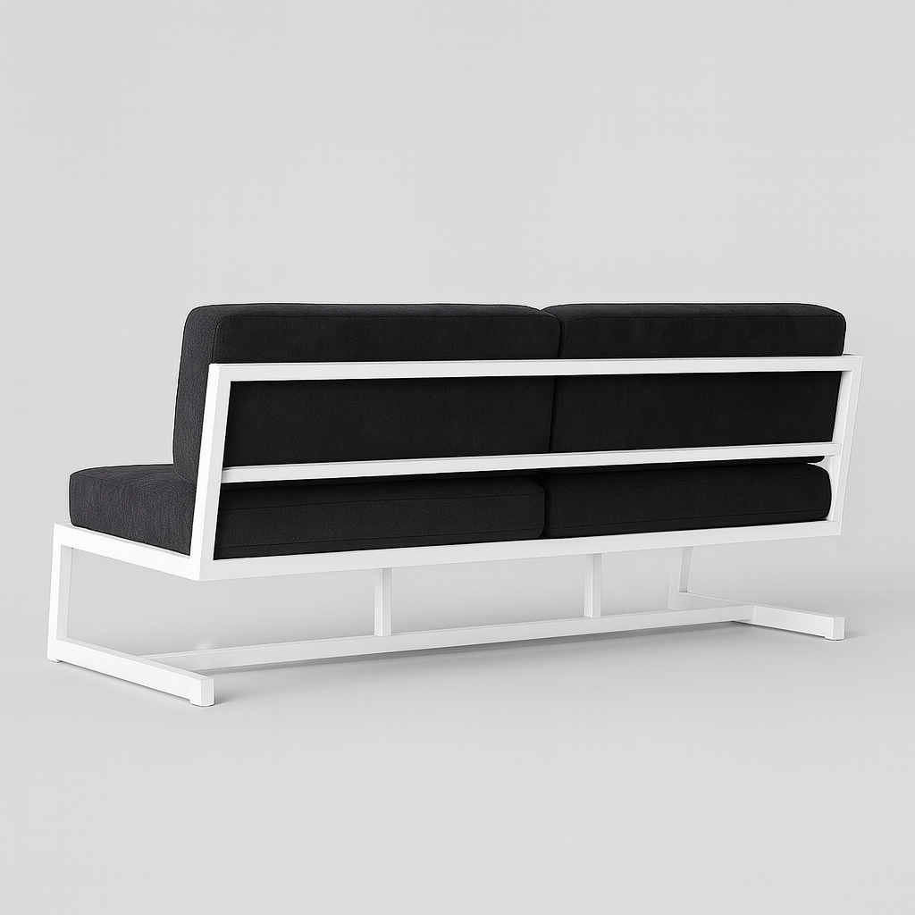 Диван металлический AVVS tech Атлас уличный лофт оксфорд 126 см Темно-серый/Белый (30222913) - фото 3 Диван металлический AVVS tech Атлас уличный лофт оксфорд 126 см Темно-серый/Белый (30222913) - фото 3