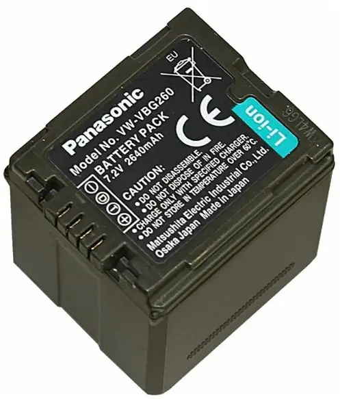 Акумулятор для фотоапарата Panasonic VW-VBG260 (29809782)