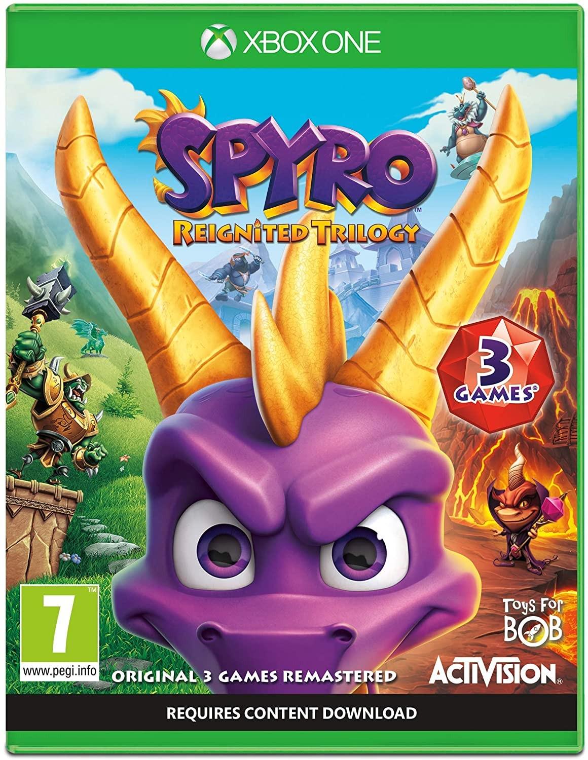 Ключ активации Spyro Reignited Trilogy для Xbox One/Series (35058306)