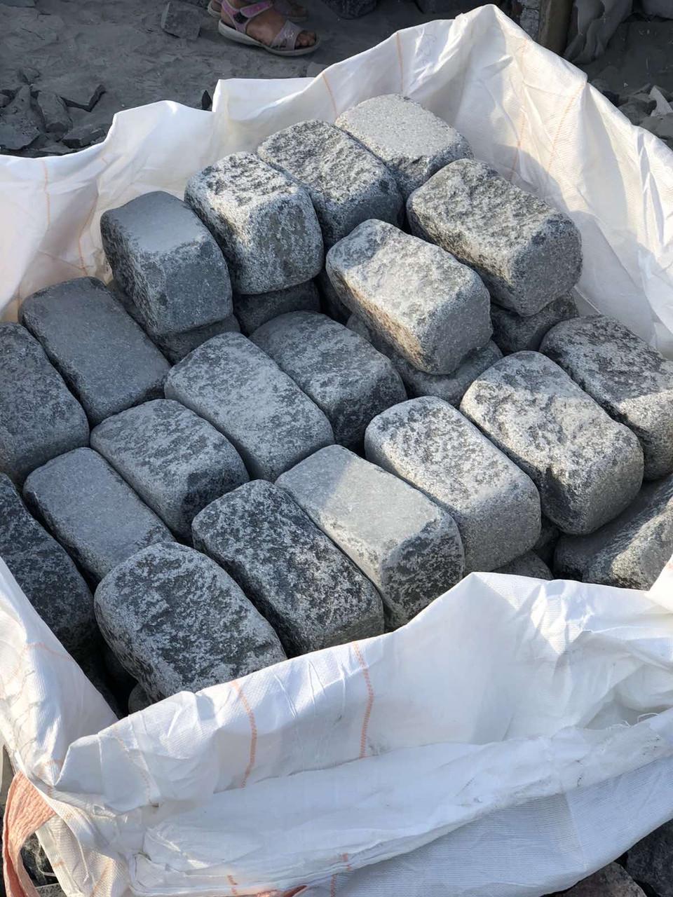 Брусчатка колото-галтированная габбро 1 м2 (25887460) - фото 2