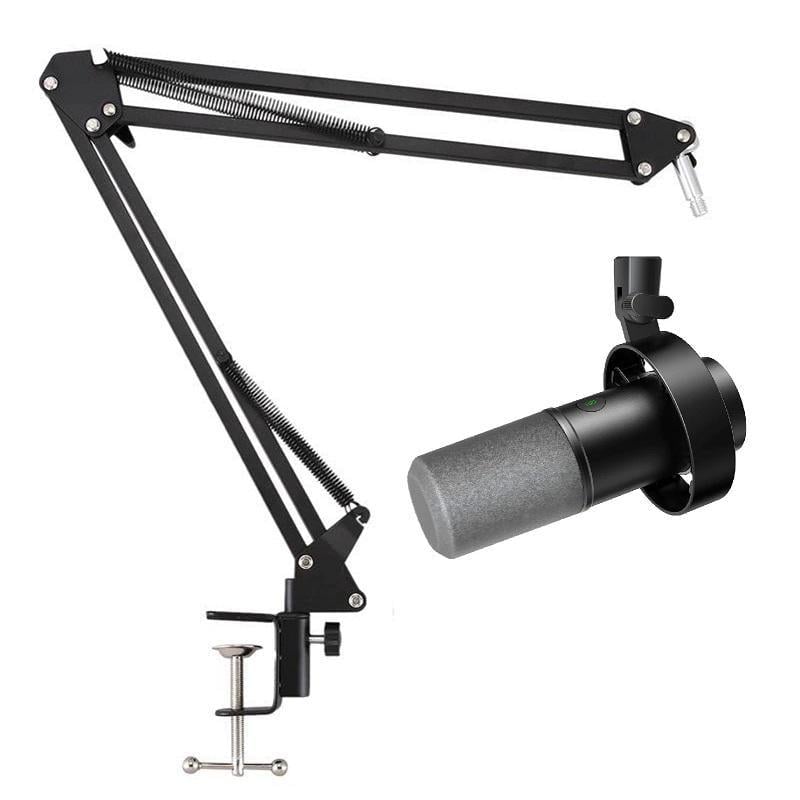 Микрофон динамический Fifine K688 Amplitank USB/XLR с пауком + стойка пантограф