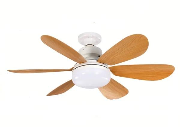 Вентилятор потолочный с подсветкой и пультом ДК 52 см Дерево (28216297)