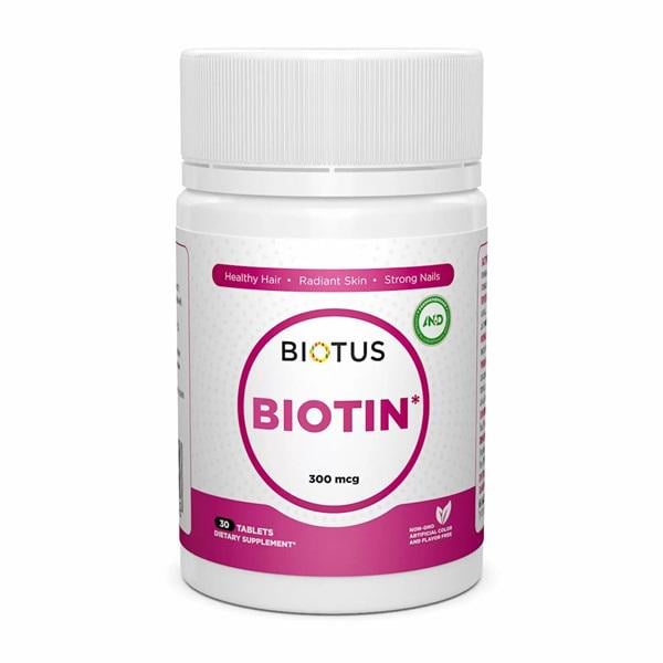 Біотин Biotus Biotin 300 mcg 30 Tabs BIO-530289