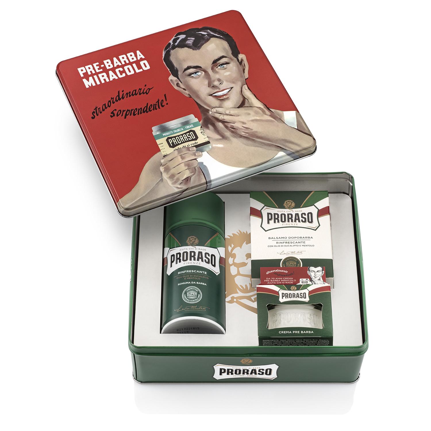 Подарунковий набір для гоління Proraso Vintage Selection Gino (ПРО171)