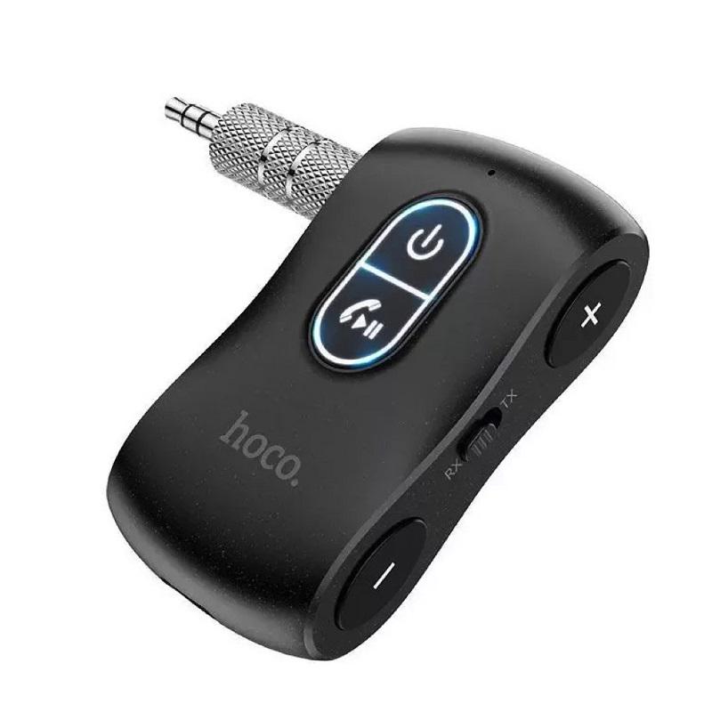 Bluetooth-ресивер Hoco E73 Pro Journey AUX BT audio receiver/transmitter Black Star (6931474783752) - фото 4 Bluetooth-ресивер Hoco E73 Pro Journey AUX BT audio receiver/transmitter Black Star (6931474783752) - фото 4