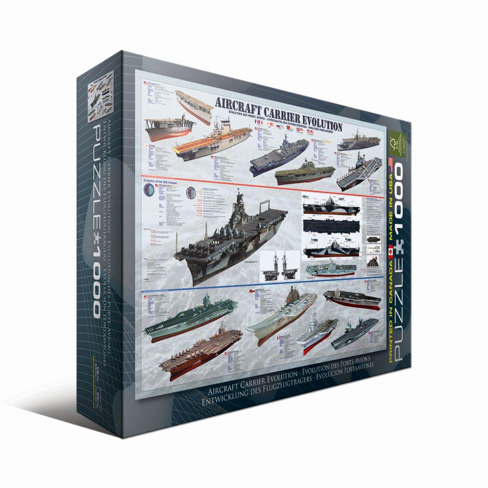 Пазлы Eurographics История авианосцев 1000 эл. (6000-0129) - фото 2 Пазлы Eurographics История авианосцев 1000 эл. (6000-0129) - фото 2