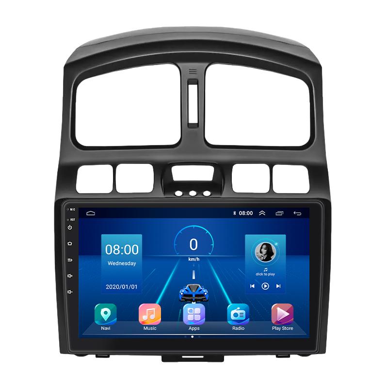 Магнитола штатная Lesko для Hyundai Santa Fe 2000-2012 (10373-51221) Магнитола штатная Lesko для Hyundai Santa Fe 2000-2012 (10373-51221)