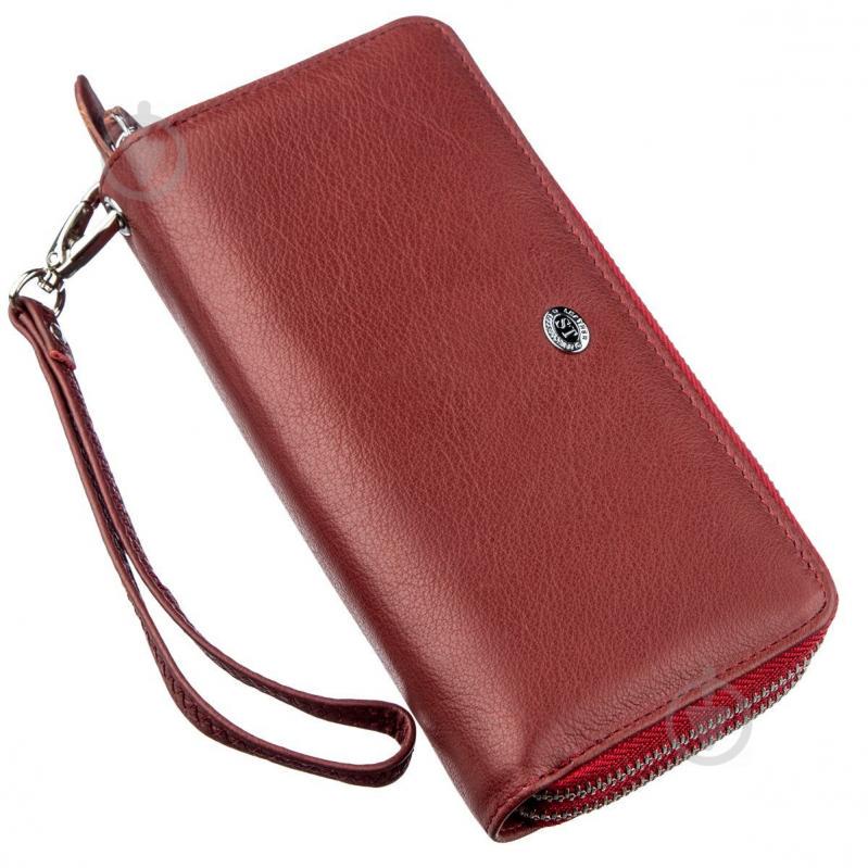 Многофункциональный кошелек-клатч для женщин ST Leather 18868 Красный