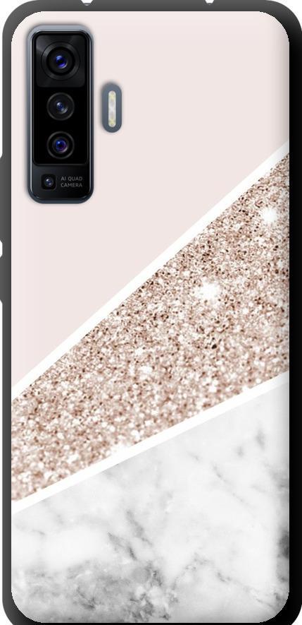 Чехол на Vivo X50 Пастельный мрамор (4342b-1955-42517) Чехол на Vivo X50 Пастельный мрамор (4342b-1955-42517)