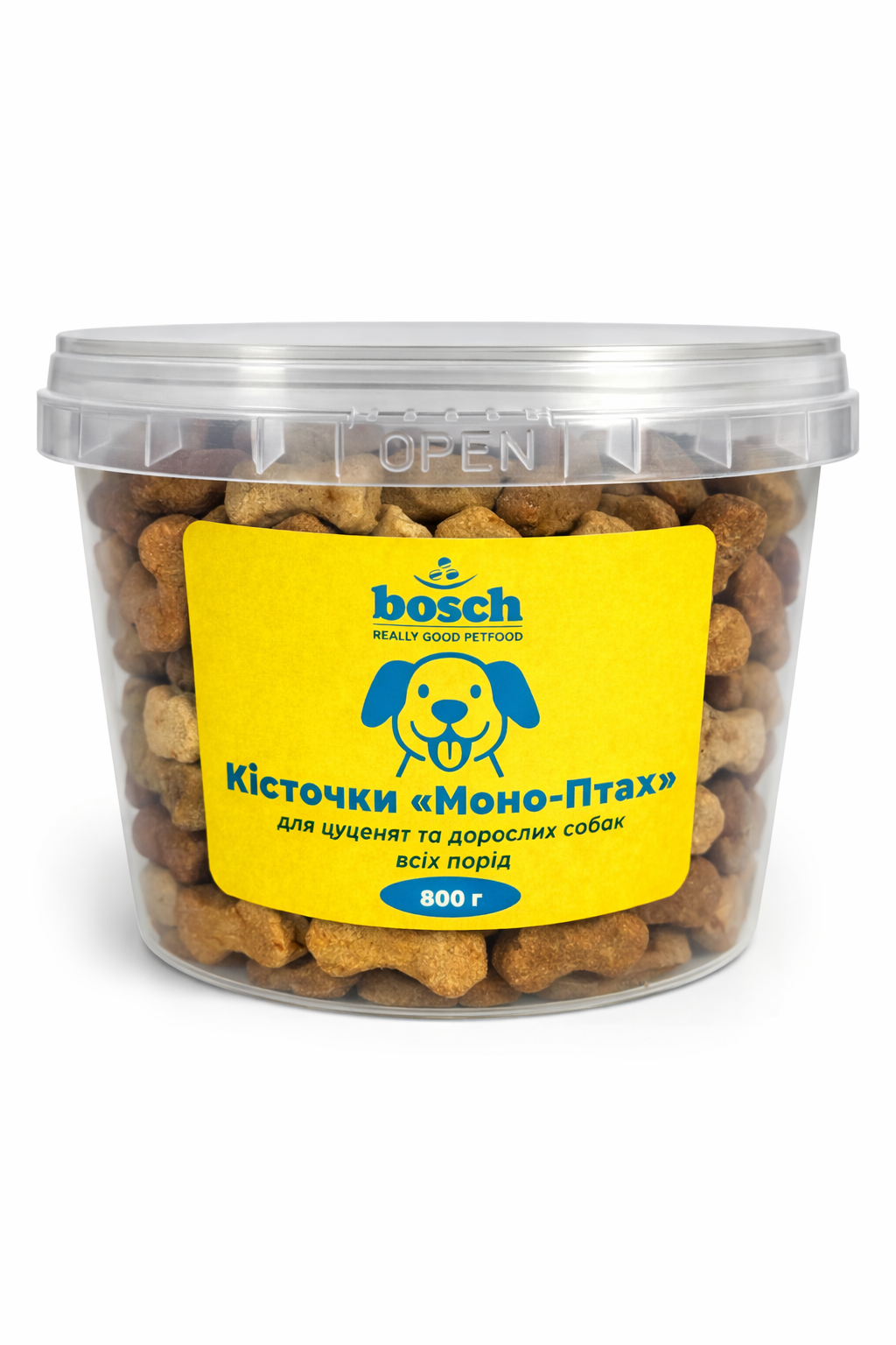 Лакомство Bosch Косточки Моно-Птица для щенков и взрослых собак 0,8 кг Лакомство Bosch Косточки Моно-Птица для щенков и взрослых собак 0,8 кг