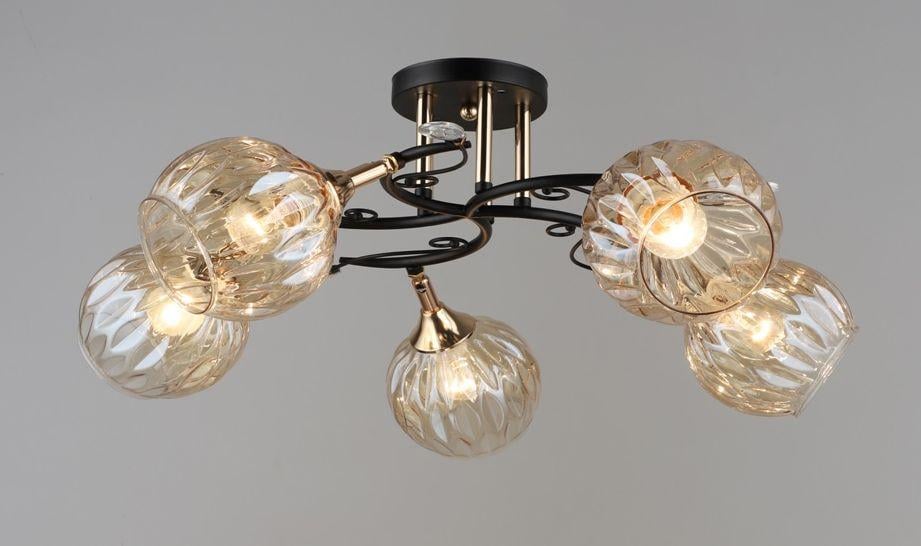 Люстра Svet SR-N5008/5 BK/FGD (2579163926)