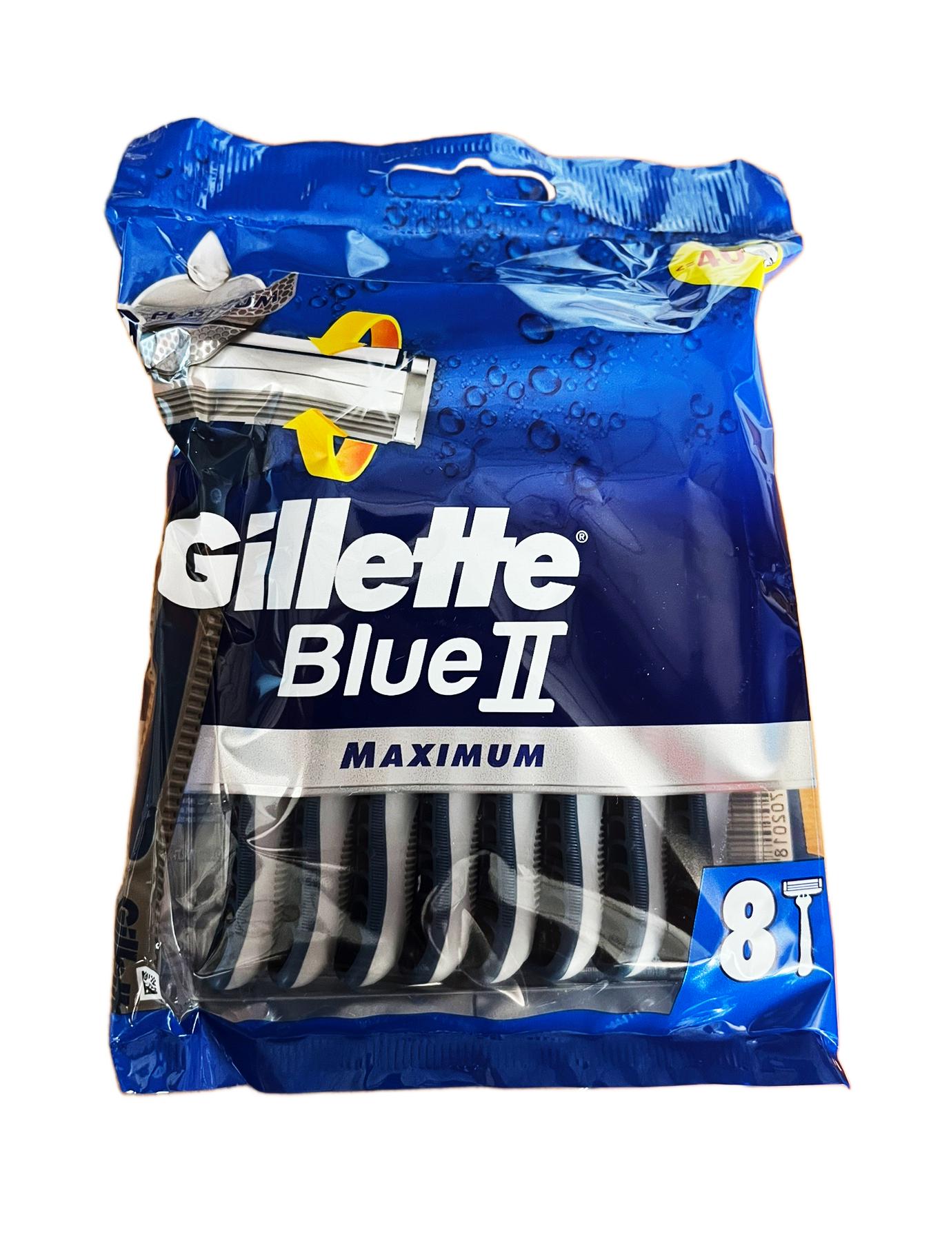 Набір станків для гоління GILLETTE Blue 2 Maximum 8 шт. (28504759) Набір станків для гоління GILLETTE Blue 2 Maximum 8 шт. (28504759)
