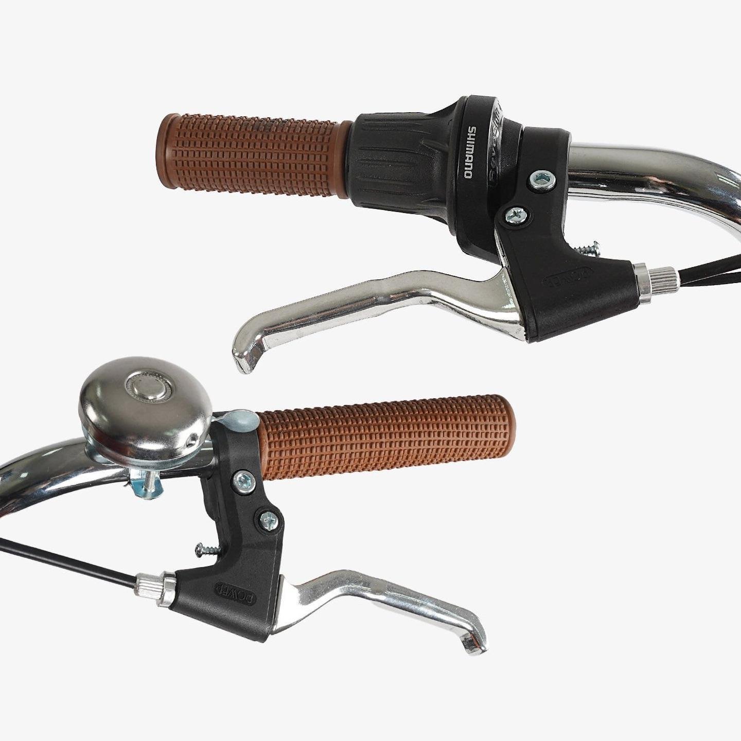 Велосипед міський Corso Polaris з кошиком та багажником рама 16,5"/26" Синій - фото 5 Велосипед міський Corso Polaris з кошиком та багажником рама 16,5"/26" Синій - фото 5