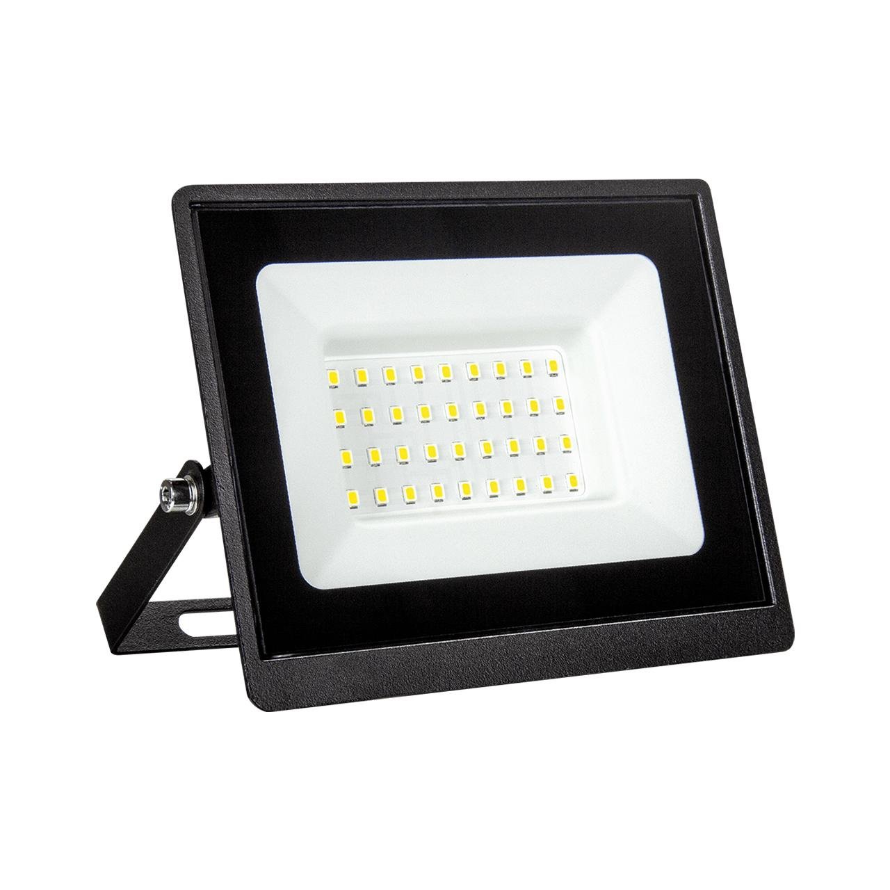 Прожектор LED Eurolamp LED-FL-30 B 30W 230V 2550 6500K IP65 113x28x86,5 мм (4262380663374)