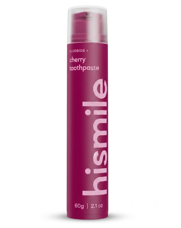 Зубна паста Hismile Cherry смак вишня 60 г