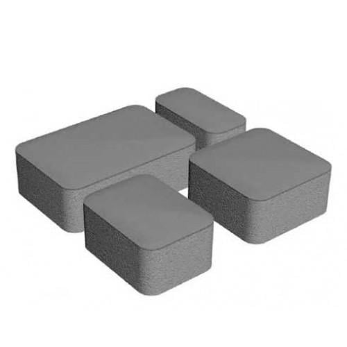 Тротуарна плитка Bruk.Art Старе місто 45 мм Сірий (0001)