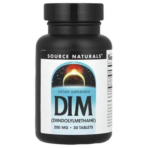 ДОМ Source Naturals DIM 200 мг 30 табл. (SNS-02588)