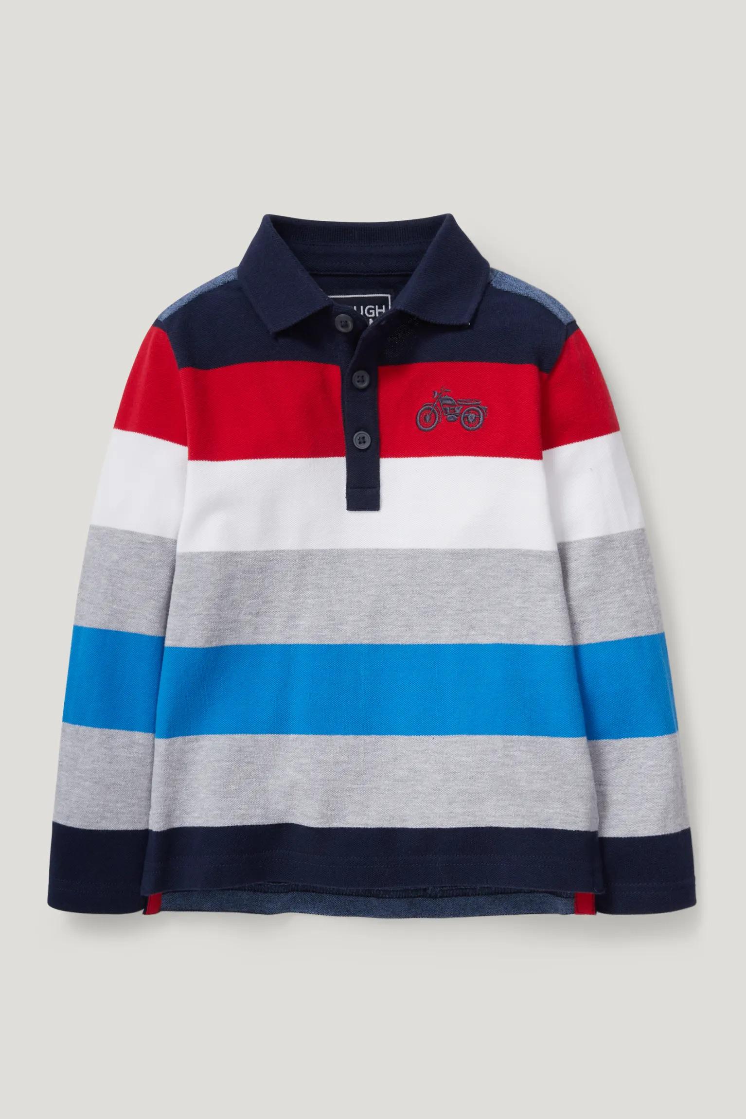 Поло для мальчика с длинным рукавом C&A 128 см (2155645)