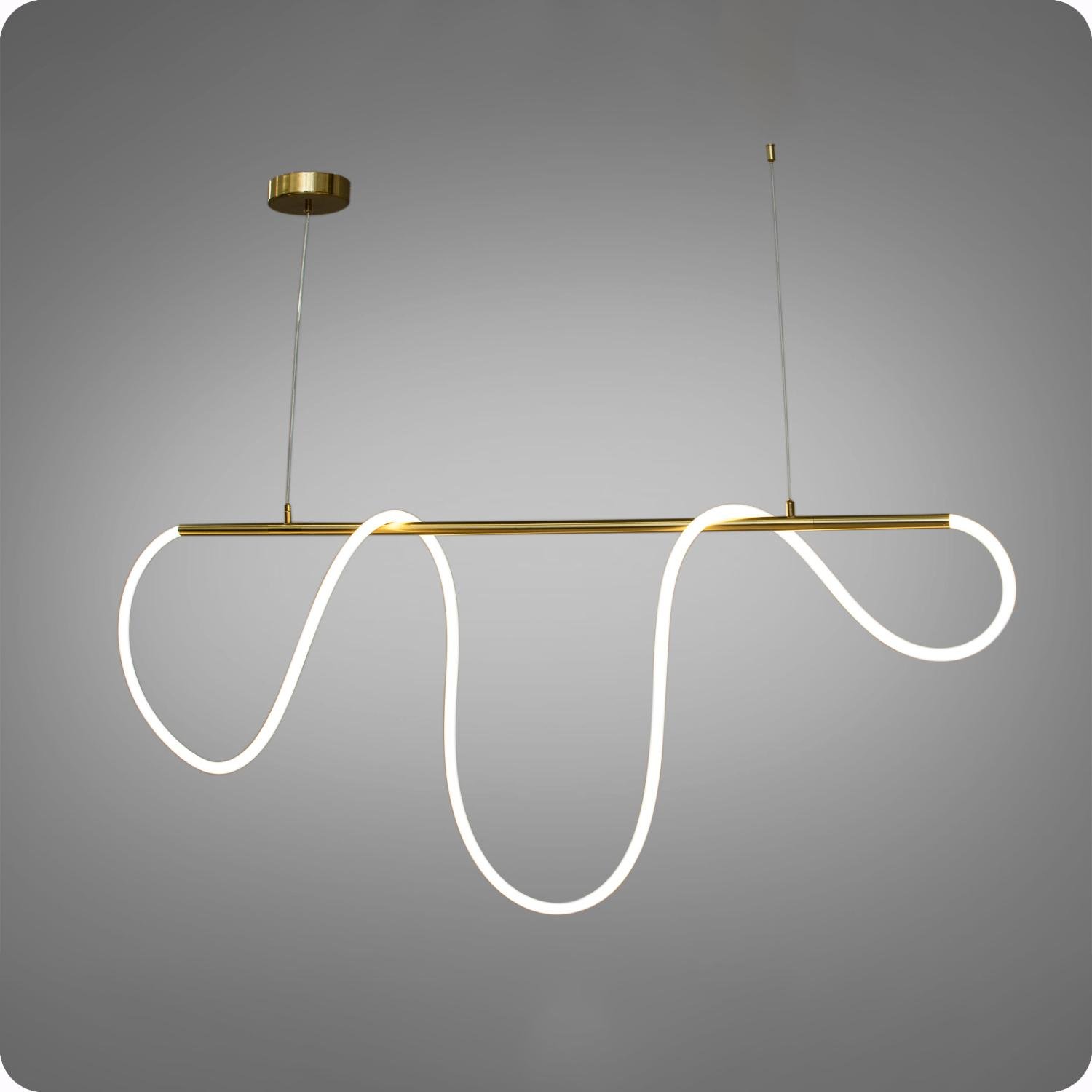 Люстра підвісна 517 Dlight 22 Вт Золотий (02086)