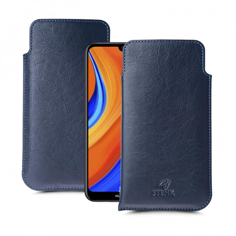 Футляр Stenk Elegance для Huawei Y6s Синий (65123)