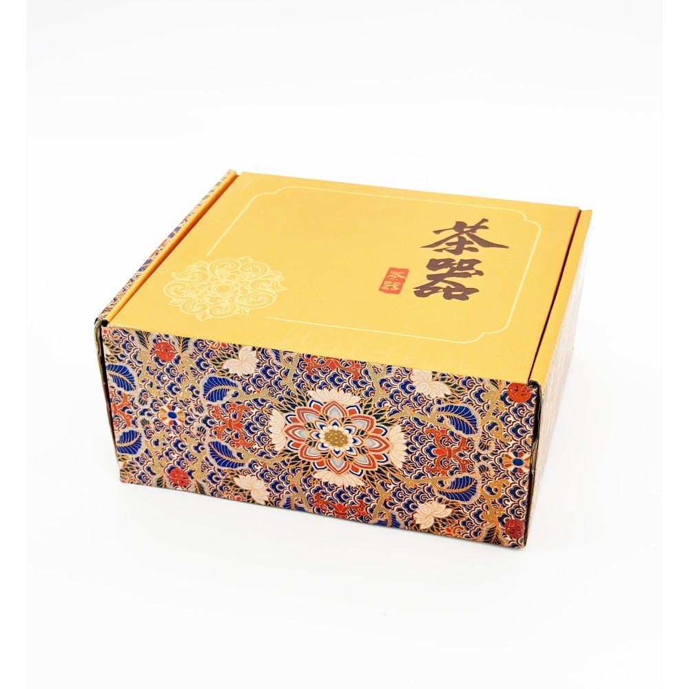 Набор пиал керамических с подарочной коробкой 160 мл 6 шт. Коричневый (OS-TC065) - фото 4 Набор пиал керамических с подарочной коробкой 160 мл 6 шт. Коричневый (OS-TC065) - фото 4