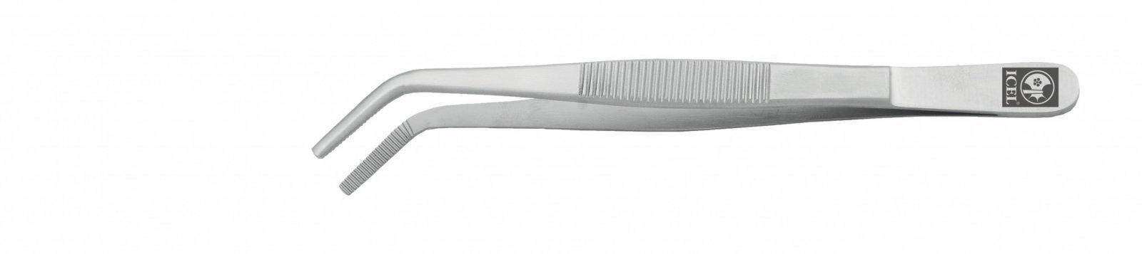Пинцет кухонный изогнутый Icel Tongs нержавеющая сталь 200 мм (95100.NS21000.200) Пинцет кухонный изогнутый Icel Tongs нержавеющая сталь 200 мм (95100.NS21000.200)