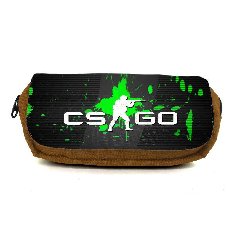 Пенал школьный Контр Забастовка CSGO-0016 коричневый (1442739976)
