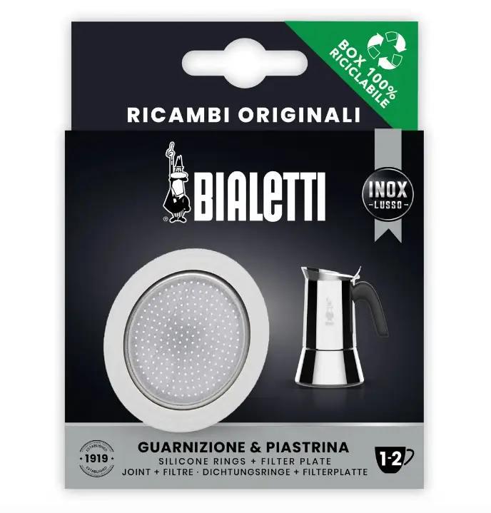 Запчасти для гейзерной кофеварки Bialetti из нержавеющей стали на 1/2 порции (018497)