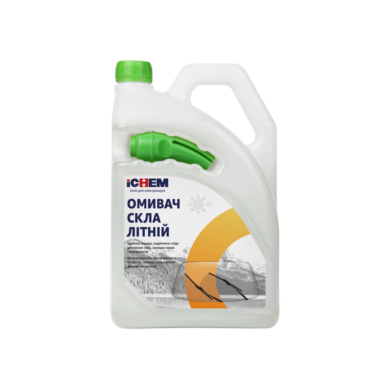 Омивач скла літній ICHEM > 0 ° С лійка 4 л (262211)