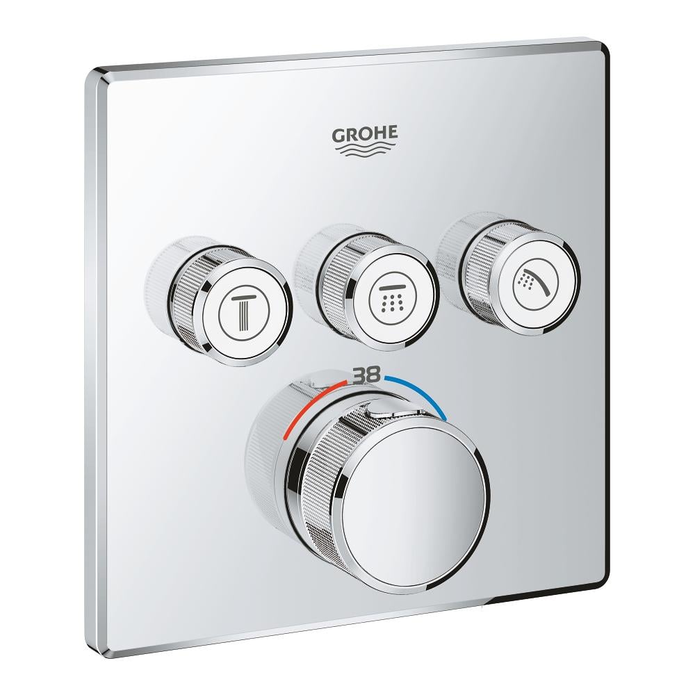 Внешняя часть смесителя Grohe Grohtherm Smartcontrol с термостатом (29126000)