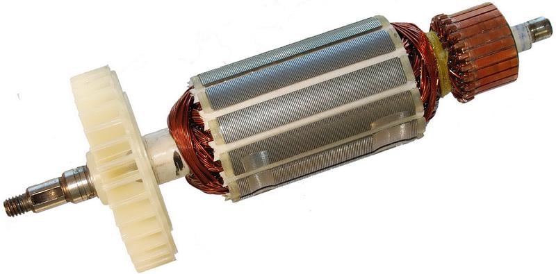 Якорь VJ Parts для болгарки ИжМаш 1300 168х39 мм 8 мм