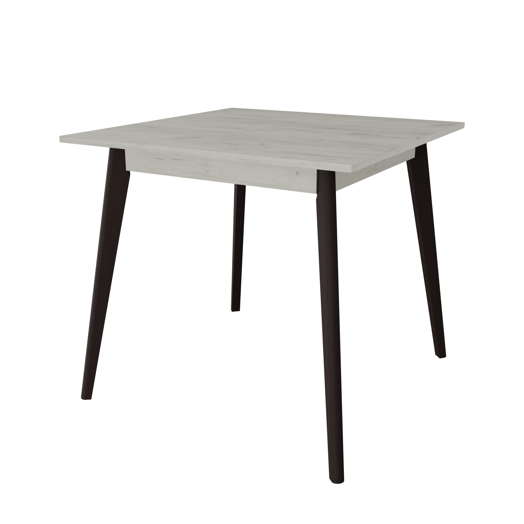 Стол Неман БОН 780х780 мм Дуб крафт белый/Венге (20000067)