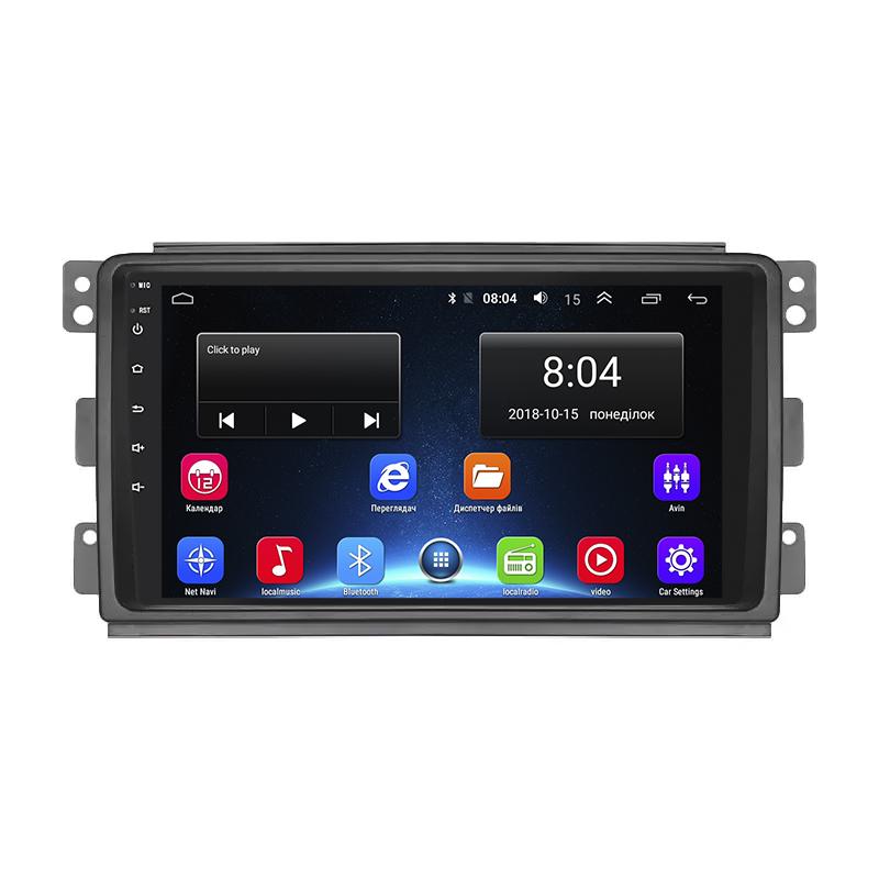 Магнитола штатная Lesko для Smart Fortwo Рестайлинг 2003-2007 (10713-55256)