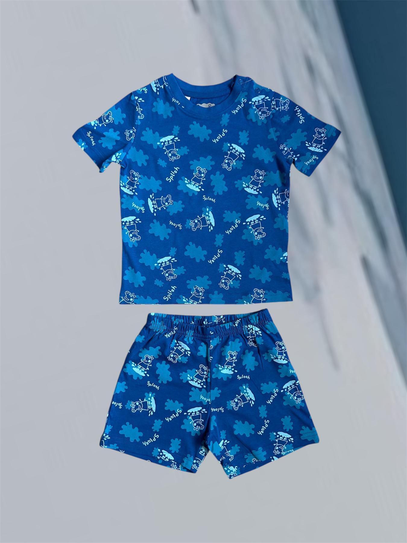 Пижама Peppa Pig 12/24 месяцев 86-92 см Синий