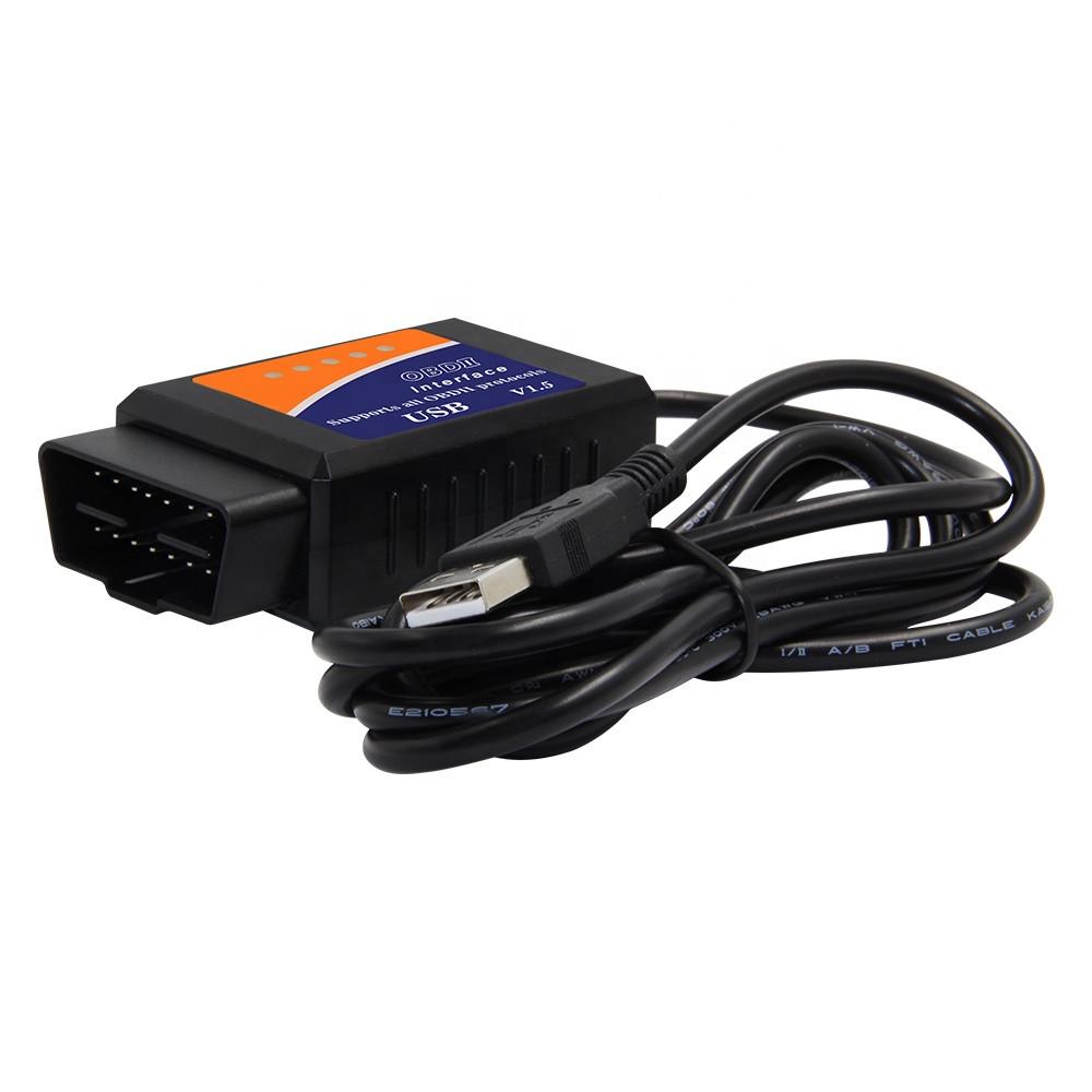 Автосканер ELM327 OBD2 USB версия 1.5 чип PIC18F25K80 - фото 2