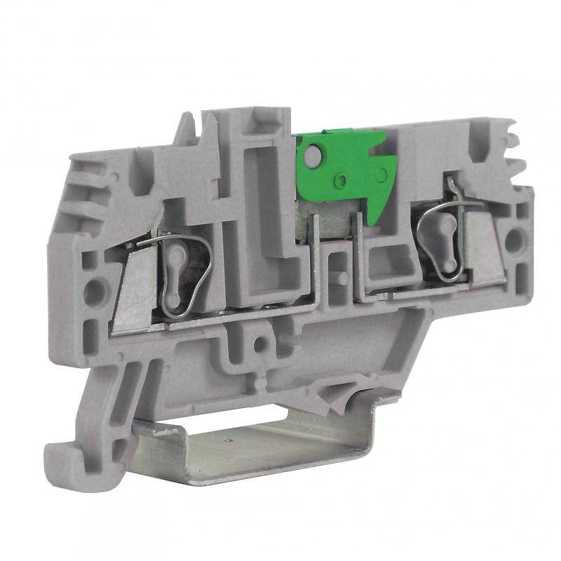 Клемма пружинная/наборная ETI ЕSP-HMS.2 разъединитель 16А 2,5 мм2 х 66х5,2х37 мм Серый (3903188)