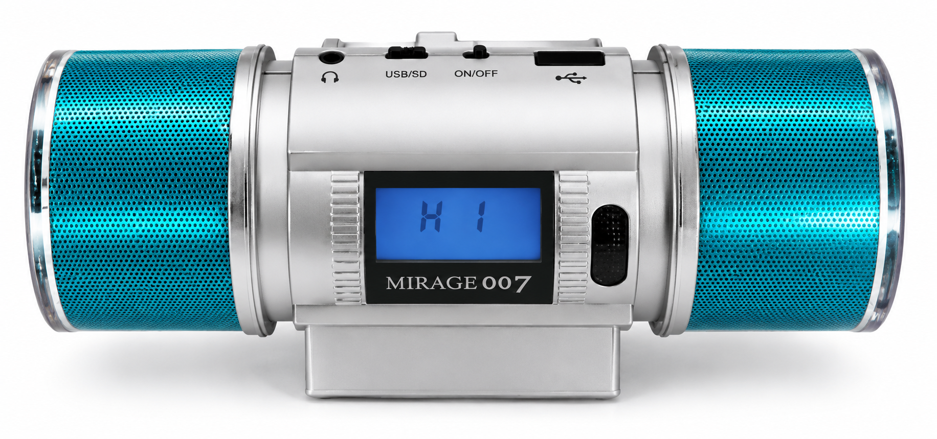 ПортативнаяАкустическая система Mirage 007 с подключением 3,5 мм и комплектом переходников (10301596) ПортативнаяАкустическая система Mirage 007 с подключением 3,5 мм и комплектом переходников (10301596)
