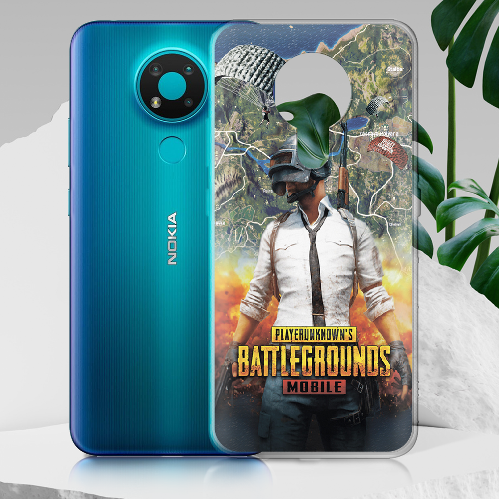 Чехол Boxface Nokia 3.4 PUBG Mobile Прозрачный силикон (41292-up2309-41292) - фото 2