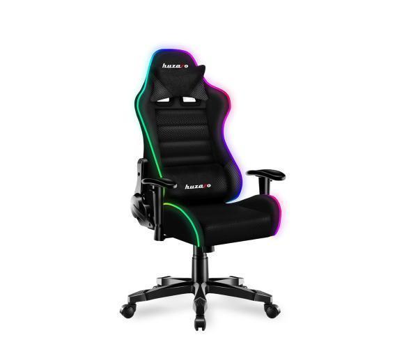Крісло комп'ютерне для геймера Huzaro Ranger 6.0 RGB Black (354829)
