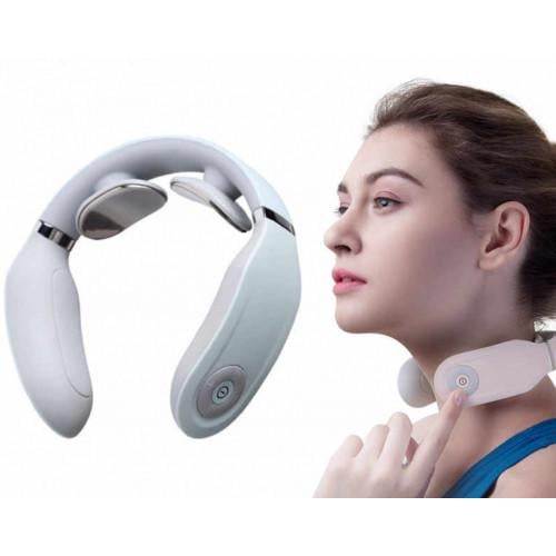 Массажёр для шеи вибро воротник Smart Neck Masasager  W-026 3 режима - фото 6