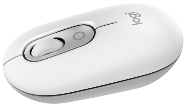 Компьютерная мышка Logitech POP with emoji Off Белый (L910-007411)