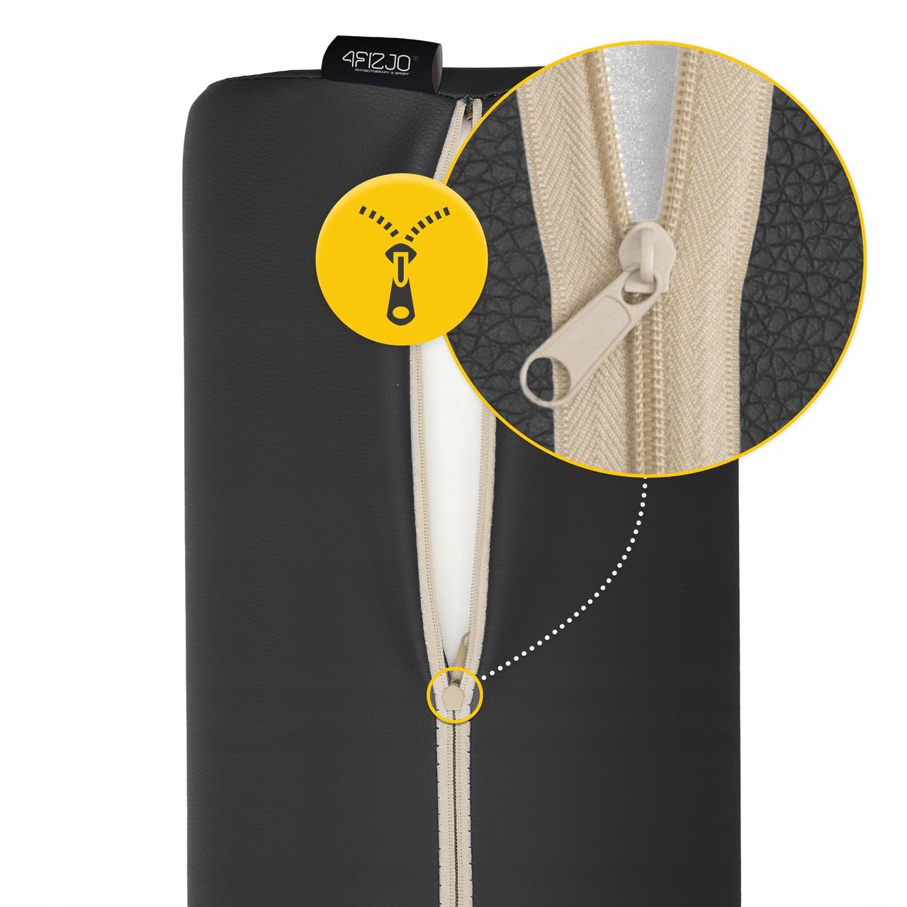 Массажный валик 4fizjo 60x20 см Black (P-5905973402972) - фото 2 Массажный валик 4fizjo 60x20 см Black (P-5905973402972) - фото 2