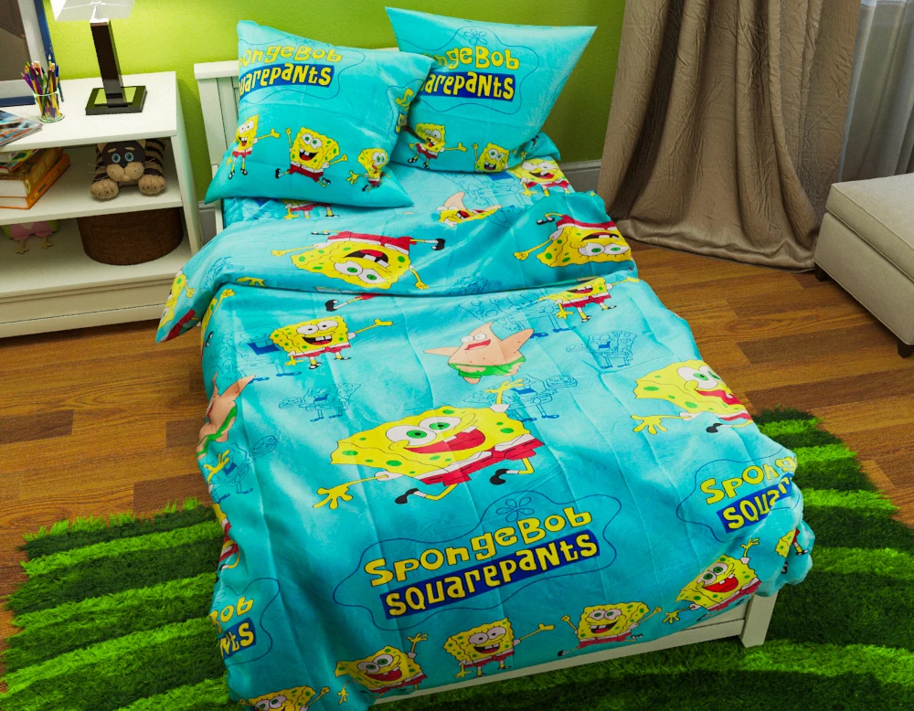 Комплект постельного белья детский ТМ Черешенька из бязи Gold 150х220 cм (40052)