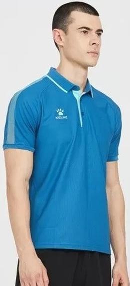 Поло Kelme POLO MEN 3891066.4012 L Голубой - фото 4