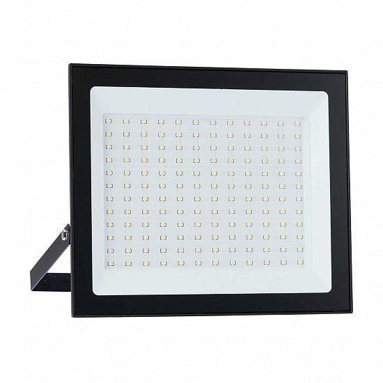 Прожектор LED EUROLAMP LED-FL-100/5 100W 220V 8000lm 5000K IP65 240х203 мм з радіатором Black (4260642639426)